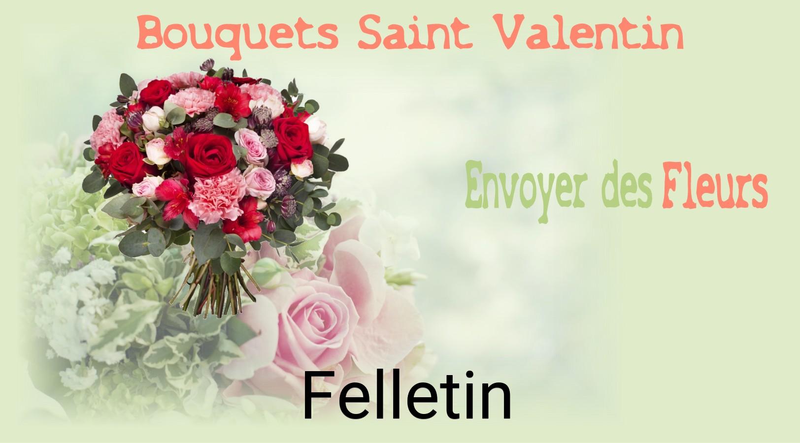 Roses de Saint-Valentin livrées à Felletin